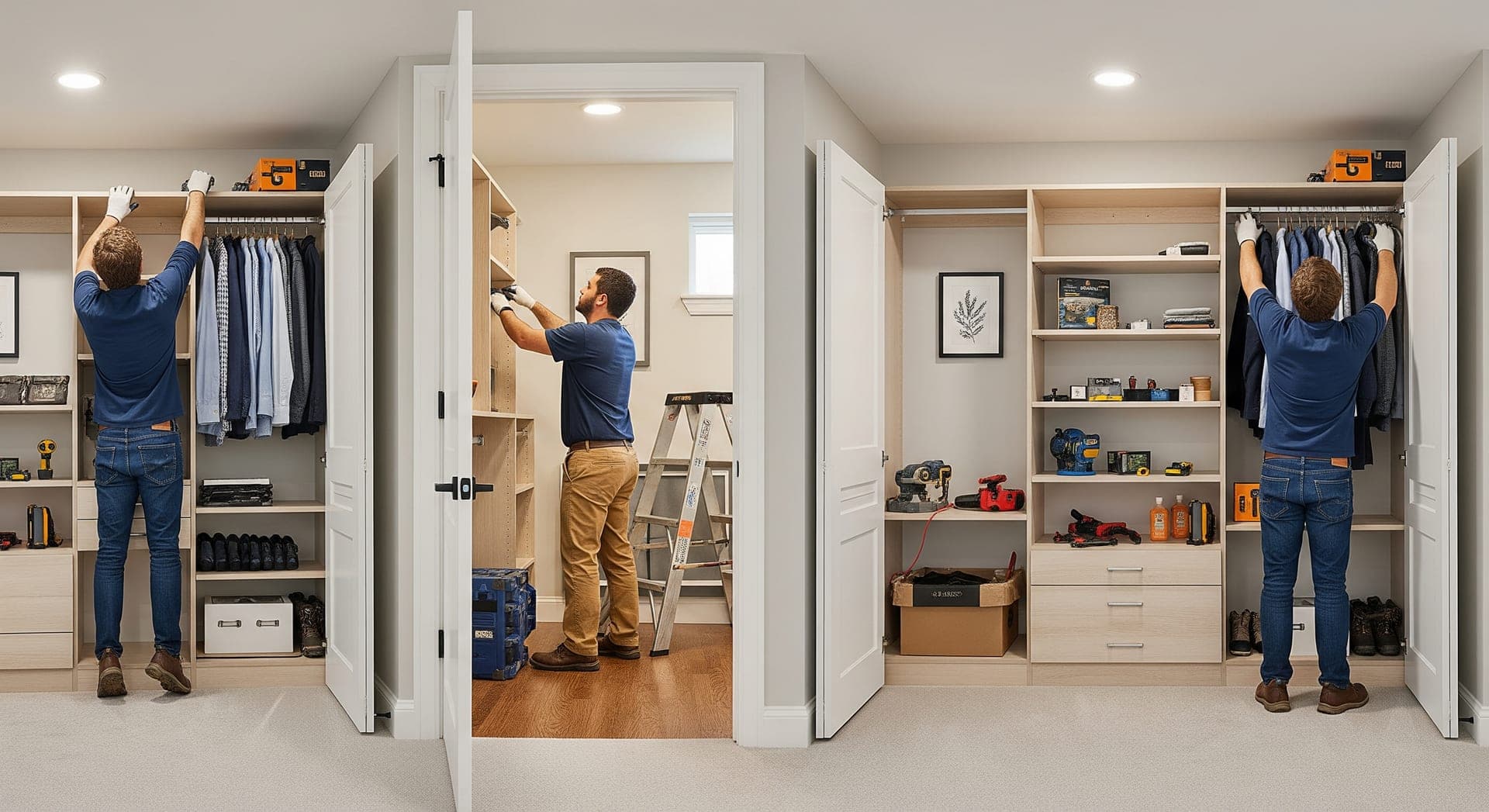 Why Choose Contractor.Homes for Closet and Shelving System Installation?
