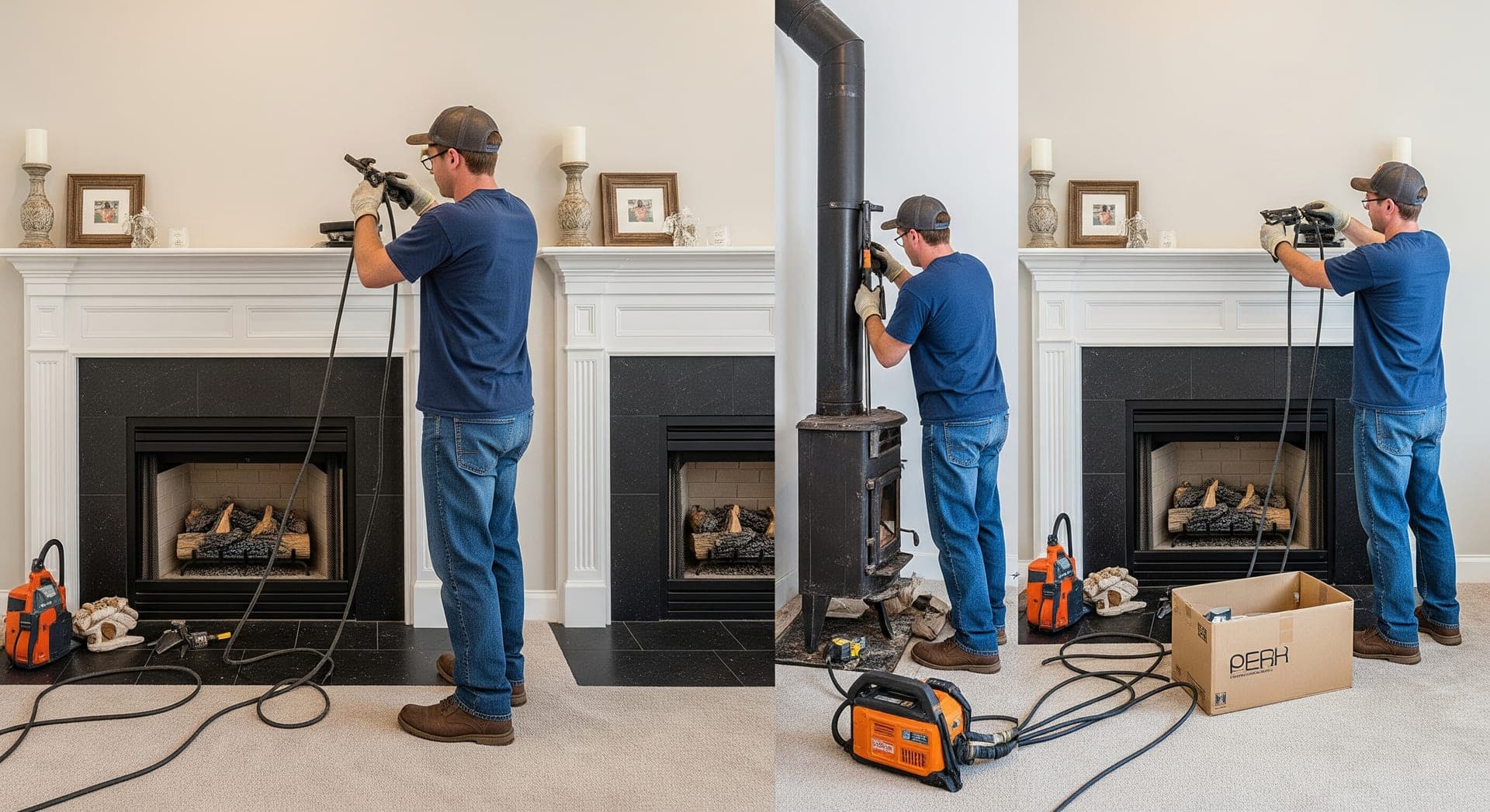 Why Choose Contractor.Homes for Fireplace and Chimney Cleaning or Repair?