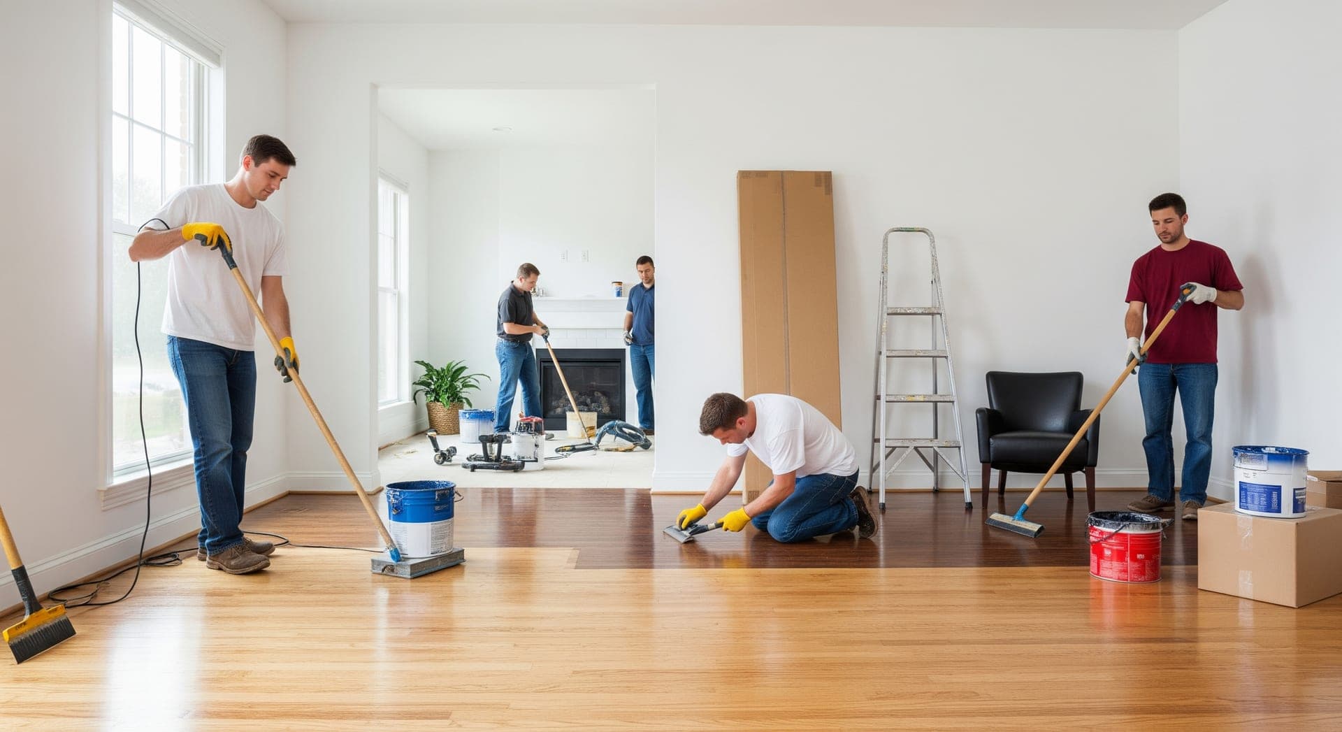 Why Choose Contractor.Homes for Hardwood Floor Refinishing?