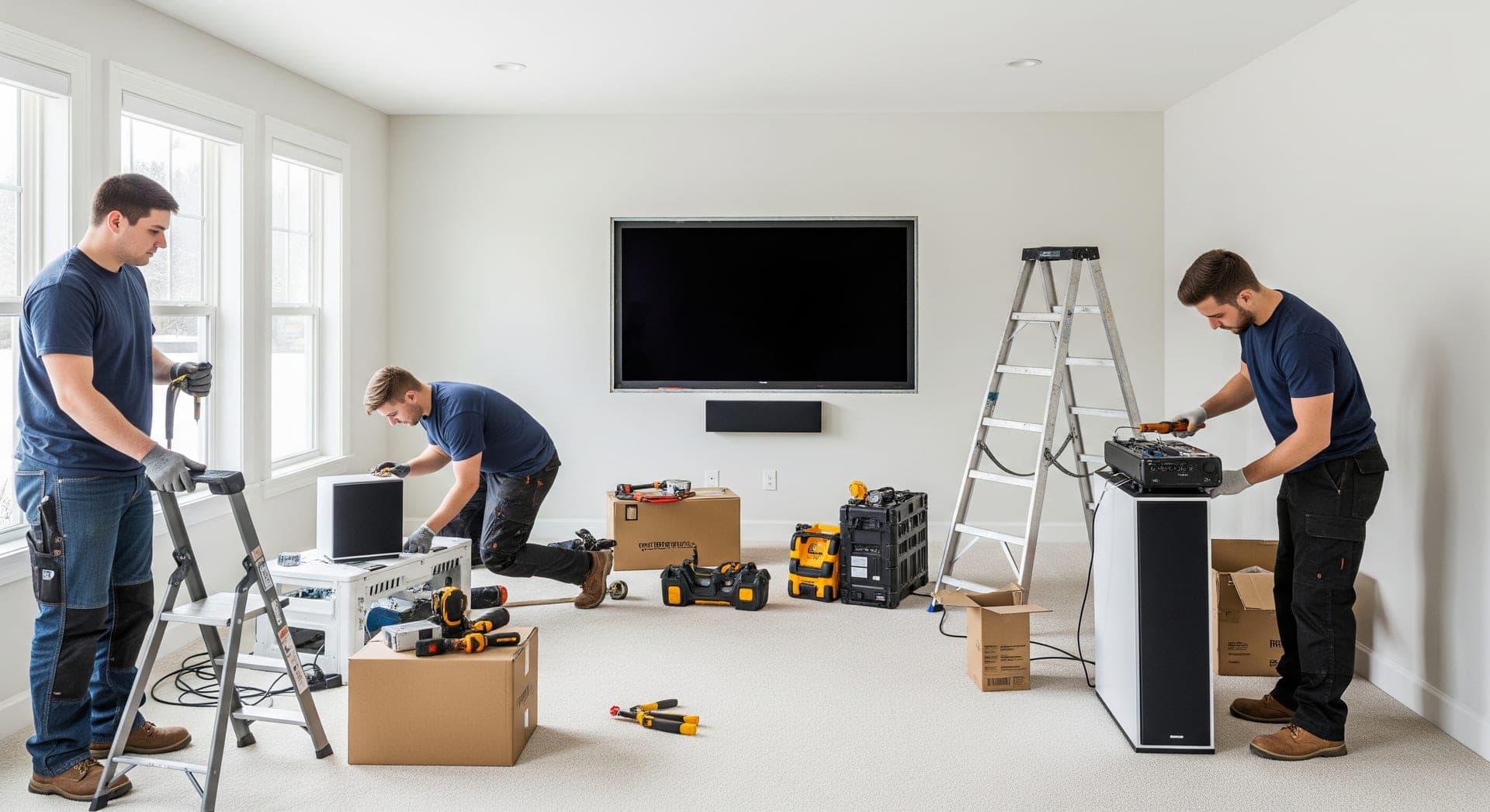 Why Choose Contractor.Homes for Home Theater System Installation or Replacement?