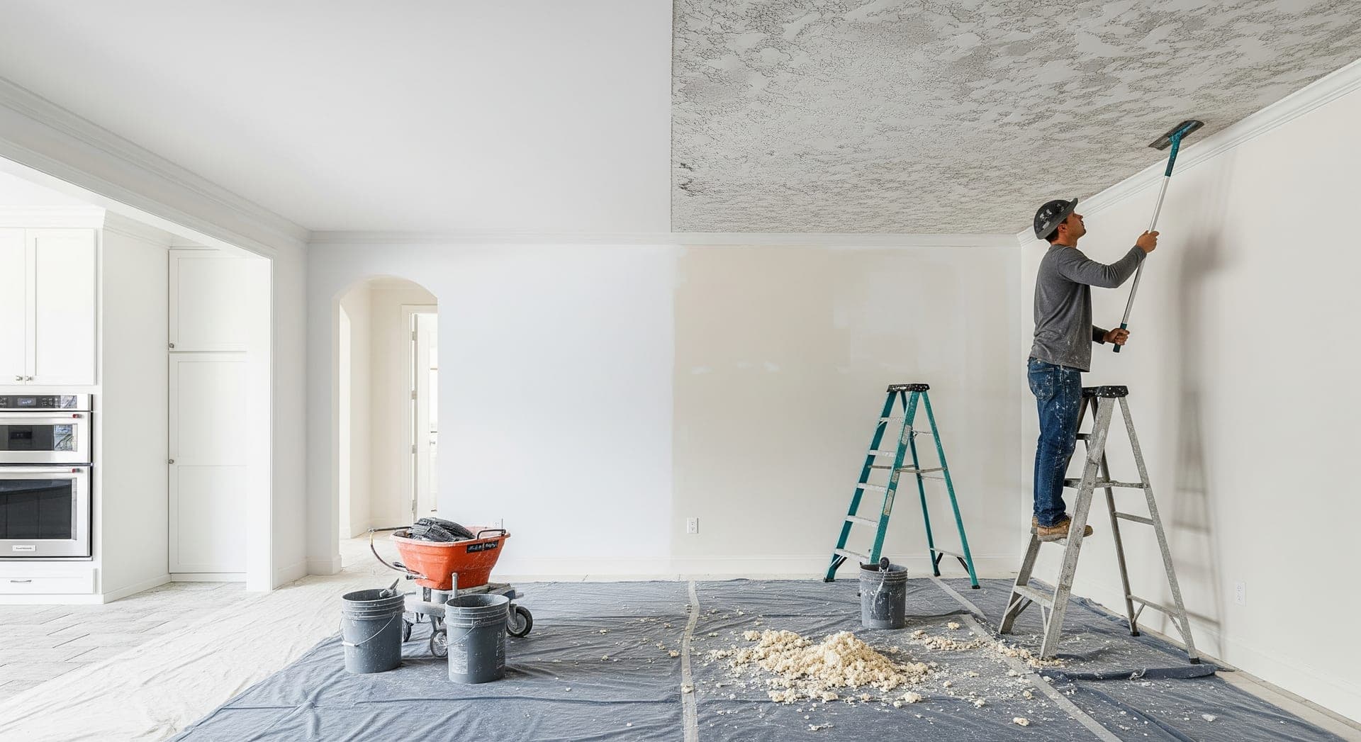 Why Choose Contractor.Homes for Popcorn Texture Removal?