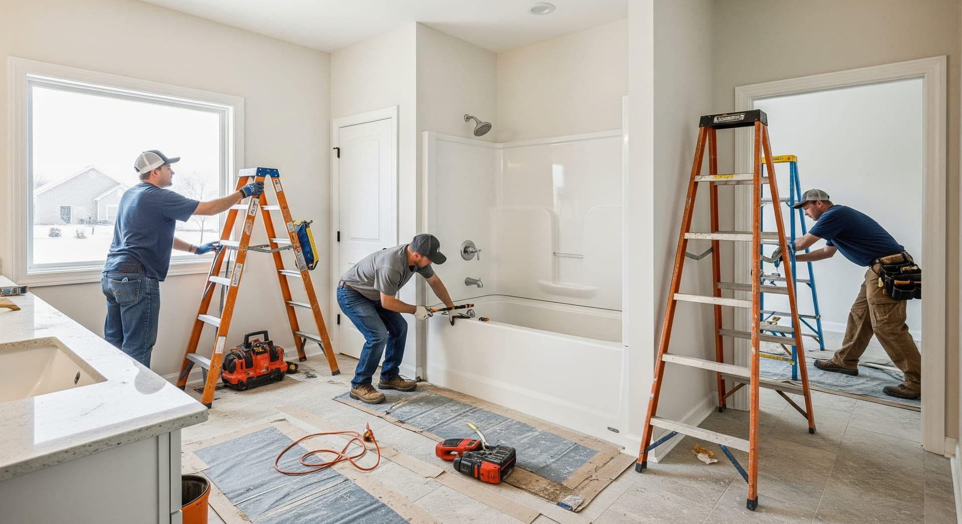 Why Choose Contractor.Homes for Shower and Bathtub Installation or Replacement?